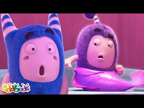 Sea Symphony - Jeff's Mermaid Curse Makes Waves at the Harp Concert! | Oddbods Cartoons