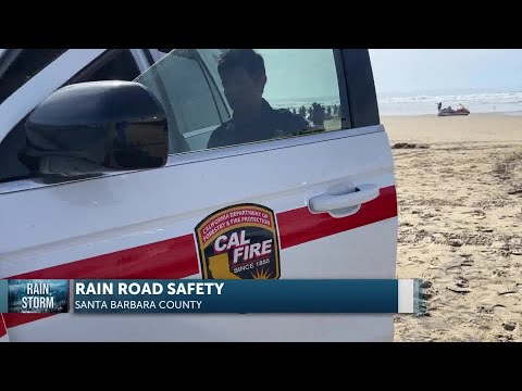 Central Coast first responders have safety tips for drivers amidst storm advisory