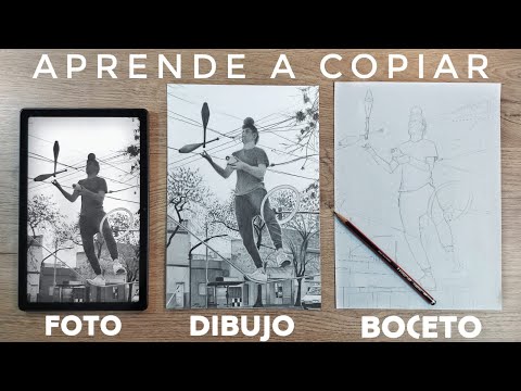 C&oacute;mo DIBUJAR un MALABARISTA? Aprende T&Eacute;CNICAS de COPIADO