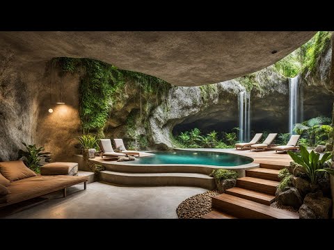 LIVING in a CAVE?! This MODERN CAVE HOUSE Will Blow Your Mind (Luxury Underground) 