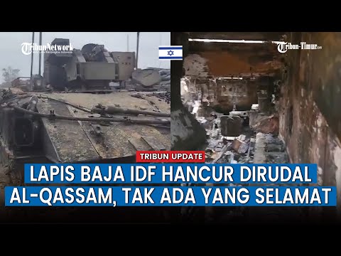 Inilah Pengangkut Personel hingga Kendaraan Lapis Baja Israel yang Hancur oleh Serangan Hamas