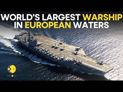 Watch: USS Gerald R. Ford sails alongside NATO Allies | NATO News | English News | WION Live