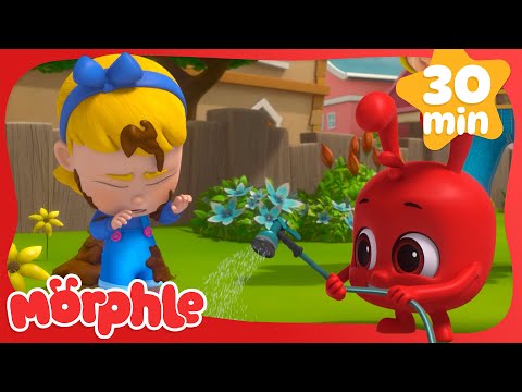 Muddy Morphle Takes A Bath | My Magic Pet Morphle | Morphle 3D | Full Episodes | Cartoons for Kids