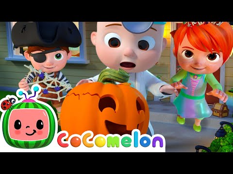 JJ's Family Halloween Special | Little Angel &amp; Cocomelon Nursery Rhymes