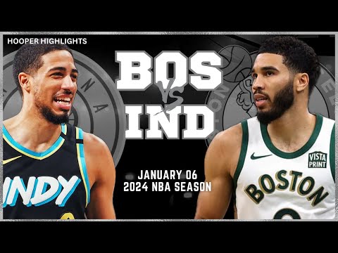 Boston Celtics vs Indiana Pacers Full Game Highlights | Jan 6 | 2024 NBA Season