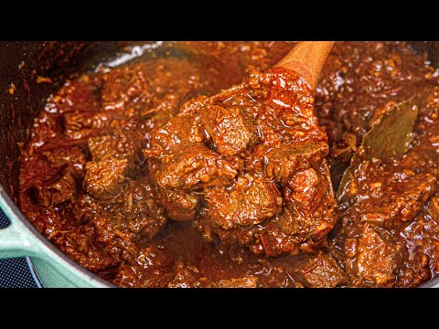 The Most Famous Hungarian Beef and Onion Stew! Traditional Authentic Pörkölt recipe!