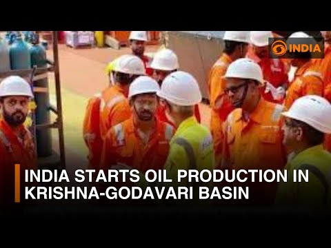 India starts oil production in Krishna-Godavari basin | DD India Live