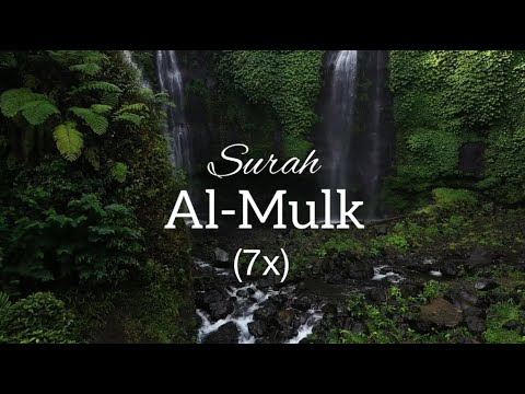 Bacaan merdu Surah AL MULK (7x) dan terjemahan| Dengarkan setiap hari dan anda akan menghafalnya.