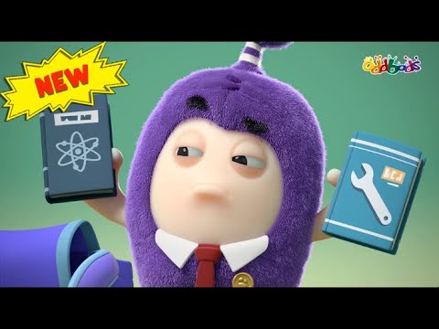 Oddbods | Tas Ke Sekolah | Kartun Lucu Untuk Anak-Anak