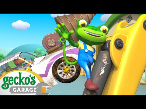 Sly and The Mole 🛻 | GECKO'S GARAGE 🐸 | Old MacDonald's Farm | Animal Cartoons for Kids