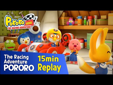 [Pororo The Racing Adventure] 15min Replay | movie clip | episode | sled