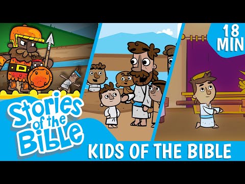 David and Goliath + More Kids of the Bible Stories | Stories of the Bible