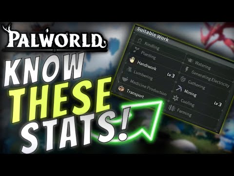 Palworld MOST Important Stats? Yes. . .