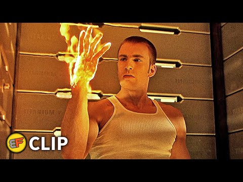 Testing Powers Scene | Fantastic Four (2005) Movie Clip HD 4K