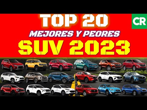 MEJORES y PEORES veh&iacute;culos SUV 2023 seg&uacute;n CONSUMER REPORTS