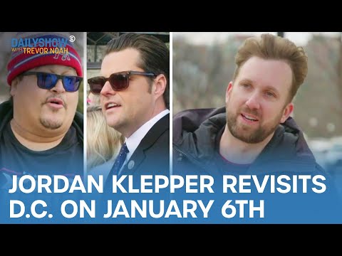 Jordan Klepper Runs Into Matt Gaetz In His January 6th Return to D.C. | The Daily Show