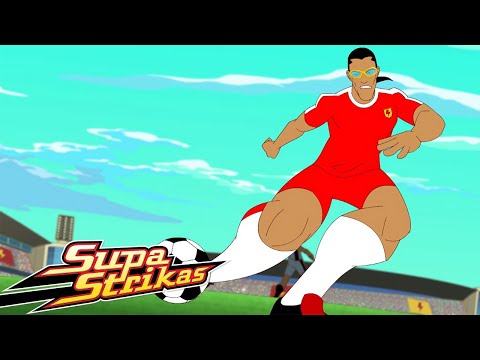 Supa Strikas Arabic | سوبا ستريكاس | كرتون كرة القدم للصغار | ذئب في ثياب مدرب