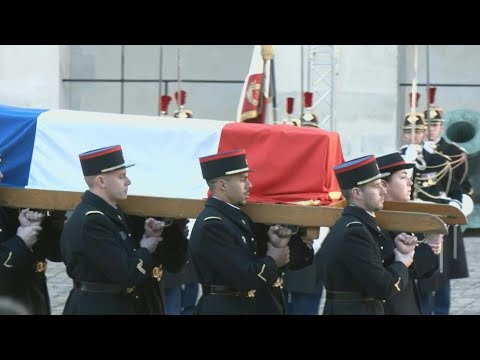 France pays respects to ex-European Commission President Jacques Delors at Paris ceremony | AFP