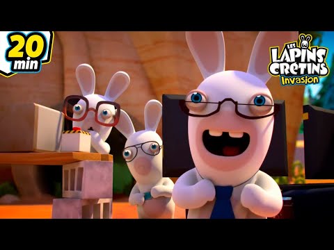 Les Lapins Cr&eacute;tins : Obsession Lune | Les Lapins Cr&eacute;tins Invasion🐰 | Nouvelle compilation