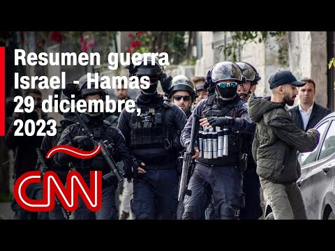 Resumen en video de la guerra Israel - Hamas: noticias del 29 de diciembre de 2023