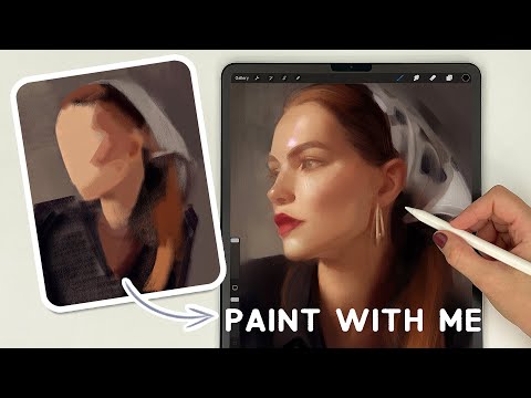 How I START My Portrait PAINTINGS 🖌