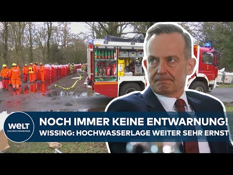 HOCHWASSER IN DEUTSCHLAND: Noch immer keine Entwarnung! Wissing warnt! Lage weiter sehr ernst