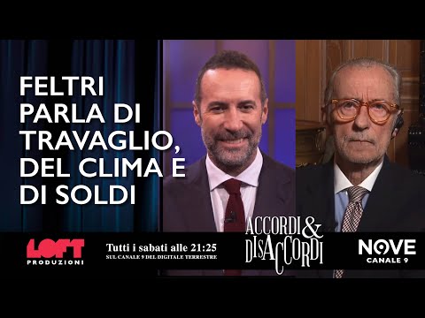 Vittorio Feltri parla di Travaglio, del clima e di soldi.