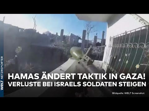 KRIEG IN NAHOST: Hamas &auml;ndert Taktik in Gaza! Israel meldet steigende Verluste bei Soldaten