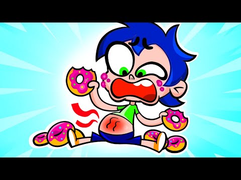 Don't Overeat Song | Learn About Healthy Food | Kids Song and Nursery Rhymes