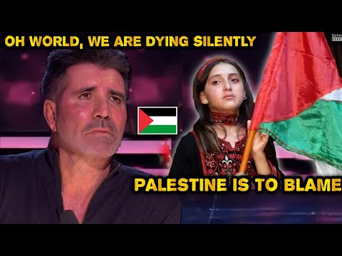 A Palestinian girl sings, &ldquo;Oh God, Save Us,&rdquo; and cries in her voice, the jury and the audience