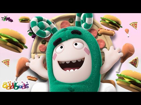 Food, Glorious Food! 🍔 | BEST Oddbods Marathon | 2023 Funny Cartoons for Kids