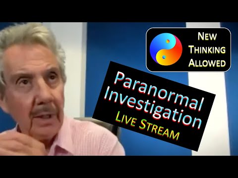 Investigating the Paranormal, Live Stream Event with Robert Bigelow