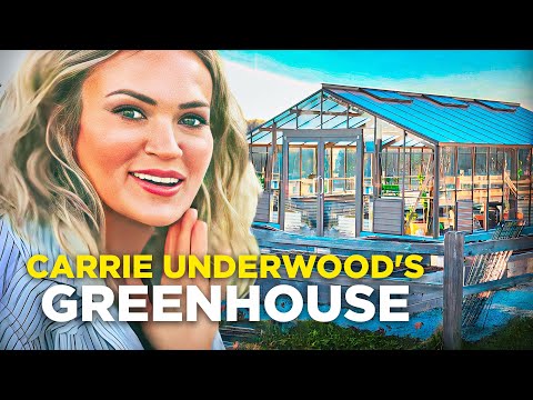 Carrie Underwood's EPIC Greenhouse Buildout - 