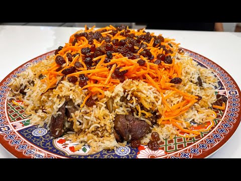 Kabuli Pulao -  Afghan National Dish - Kabuli palaw - Qabili Palaw