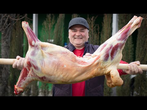 Master the Art of Cooking Whole Lamb in Underground Tandoor:  You Have to See This!