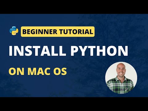 How to INSTALL PYTHON on MacOS (Python Beginner Tutorial)