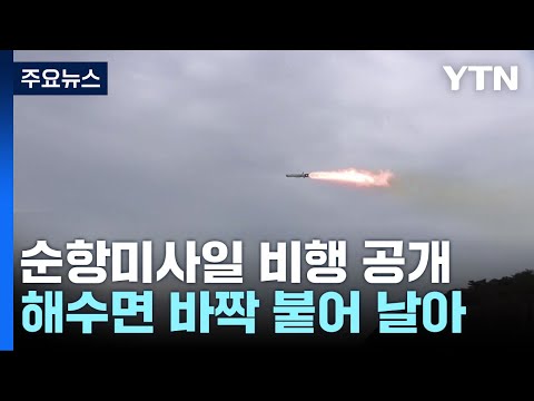 자유자재로 나는 北 전략순항미사일...비행장면 첫 공개 / YTN