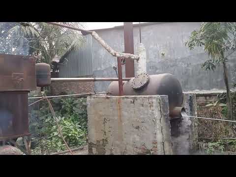 Pyrolysis oil plant block cleaning.