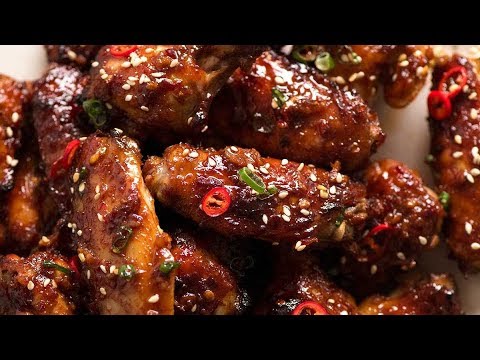 Sticky Chinese Chicken Wings