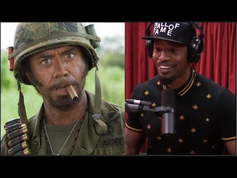 Jamie Foxx on Robert Downey Jr. Doing Blackface - Joe Rogan