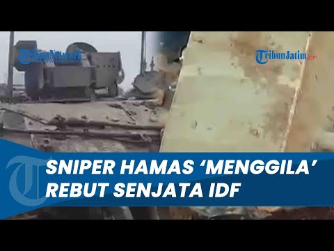 LAKUKAN SERANGAN PENUH! Sniper Hamas Targetkan Tentara Zionis di Seluruh Gaza dan Rebut Senjata IDF