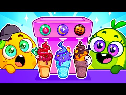 Avocado Babies Play Ice Cream Machine 🍧🤩 II Best Kids Cartoon by Meet Penny 🥑💖