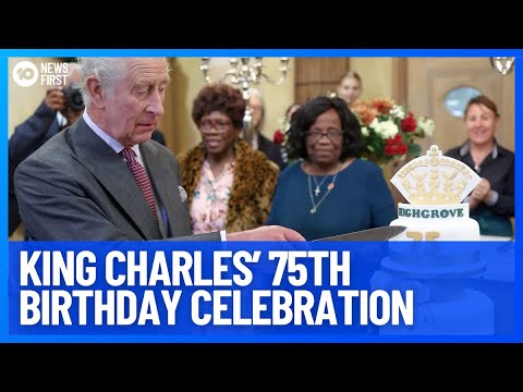 King Charles III's 75th Birthday Celebrate With Lavish Highgrove Tea Party | 10 News First