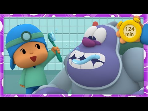 💡 POCOYO E NINA - Aprendendo Bons H&aacute;bitos [124 minutos] | DESENHOS ANIMADOS para crian&ccedil;as