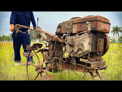 Restoration Of A Tractor That Broke Down 30 Years Ago By A Master Mechanic / Full Restoration