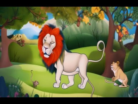 The Lion and the Mouse | Bedtime Stories for Kids in English ||  