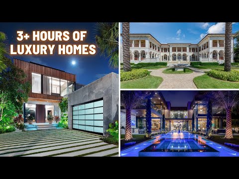 OVER 3 HOURS OF THE BEST LUXURY HOMES! (PART 2)