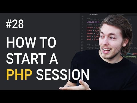 28: How to Start a Session in PHP | PHP Tutorial | Learn PHP Programming | PHP for Beginners