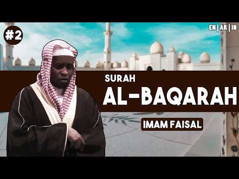 Surah Al Baqarah Beautiful Recitation - Imam Faisal | English - العربية - Bahasa [IND] | Translation