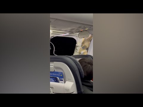 Side Panel Blows Out Mid-Flight on Alaska Airlines Boeing Plane  | VOA News